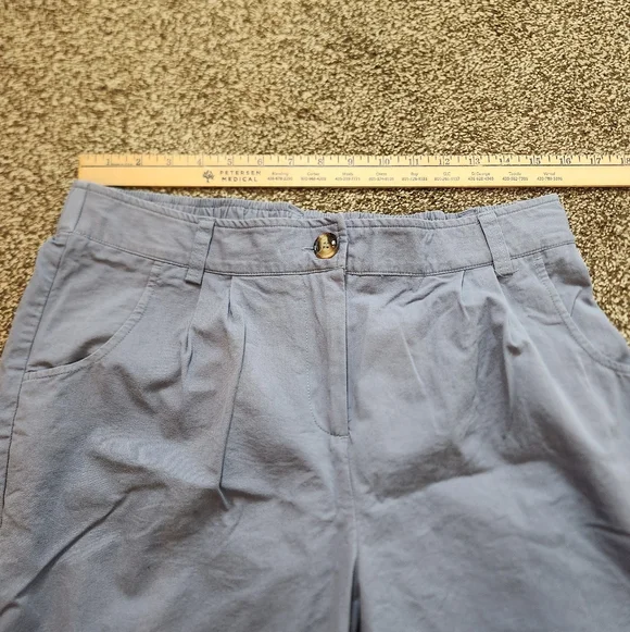 Halara Mid Rise Button Zipper Side Pocket Casual Cotton Joggers Size Large - Picture 5 of 7